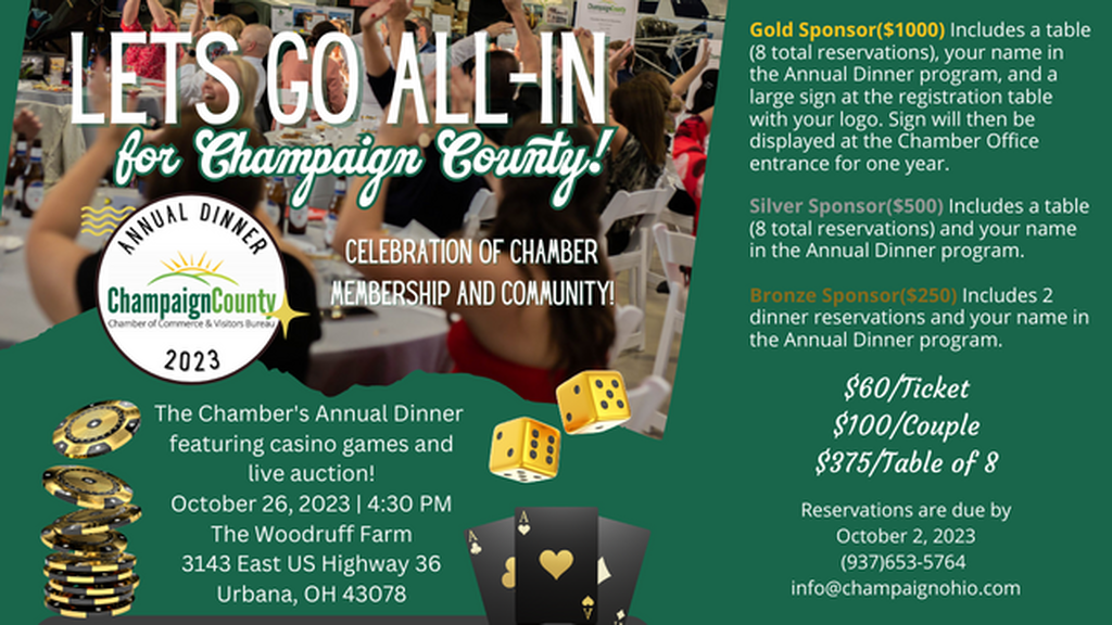 Champaign County Chamber of Commerce Annual Dinner 